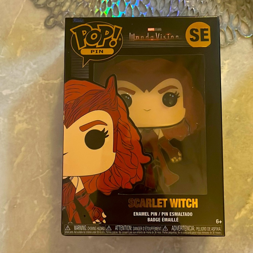 Marvel Scarlet Witch Funko Pin